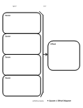 Cause and Effect Graphic Organizer Worksheets