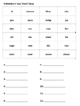 Valentine's Day Worksheets